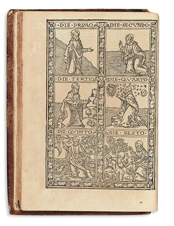 BIBLE IN LATIN.  Biblia cum summariorum apparatu pleno quadrupliciq[ue] repertorio insignita.  1519